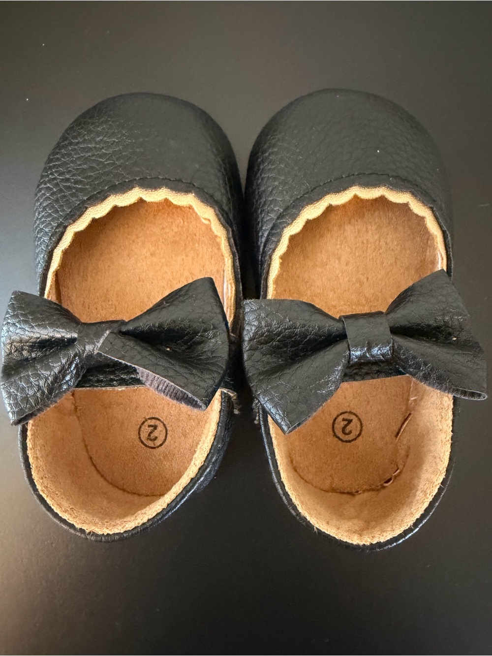 Amazon Black Bow Mary Jane Toddler Shoes